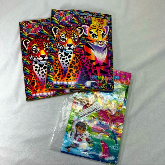 Lisa Frank Coloring Book 2015 Loot Bag Hunter And Forest Activity Girls Rainbow - Picture 1 of 10